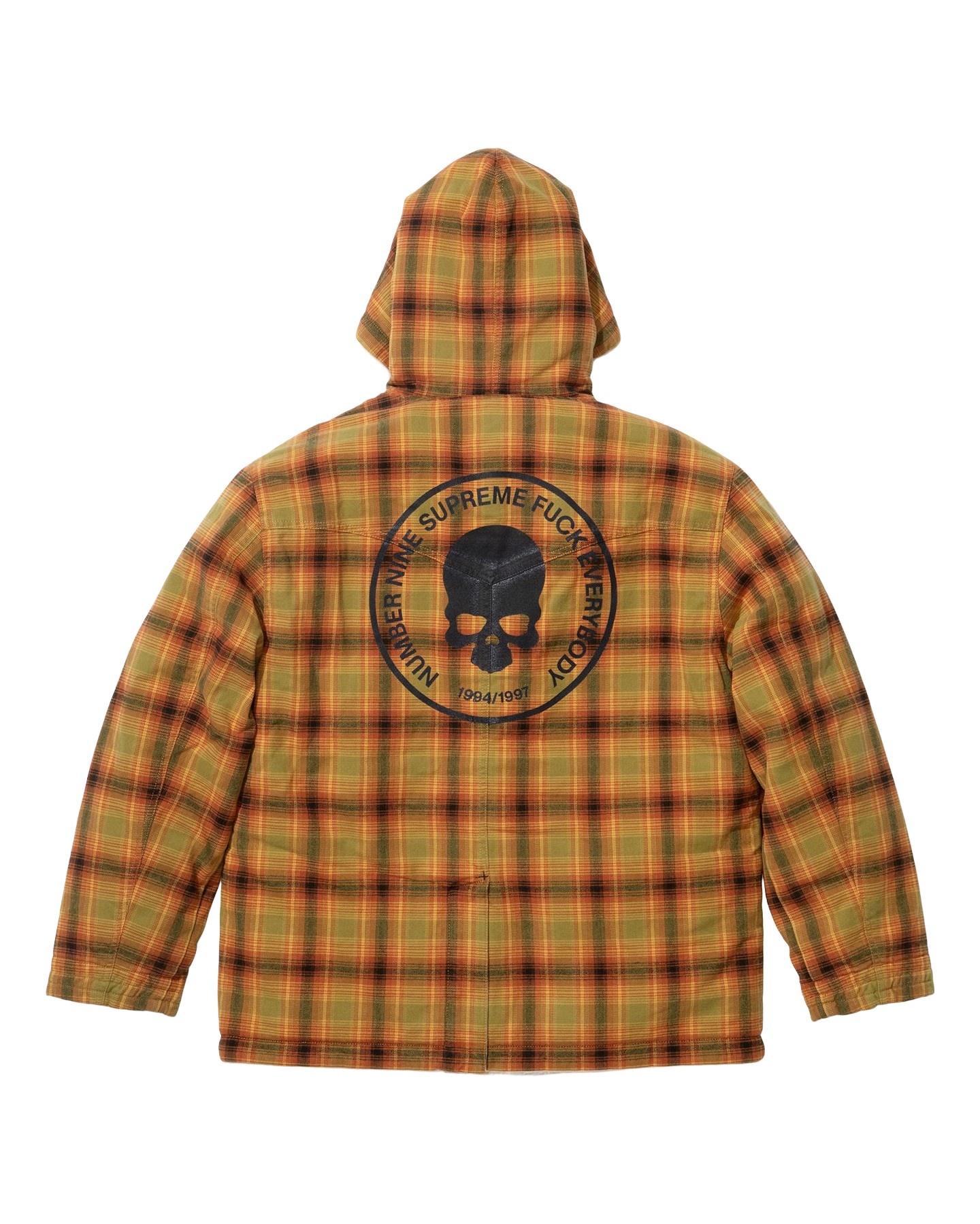 Supreme®/Number (N)ine® Faux Shearling Hooded Coat view 7